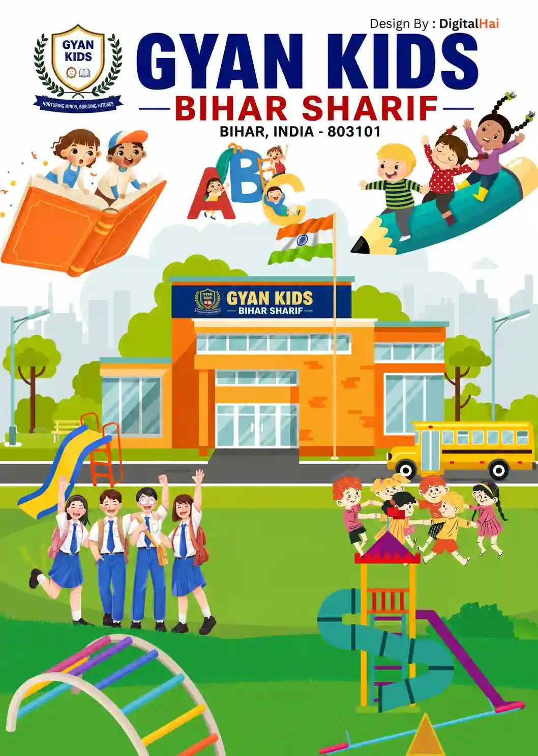 Gyan Kids Play School in Aashangar Bihar Sharif, Nalanda, 803118